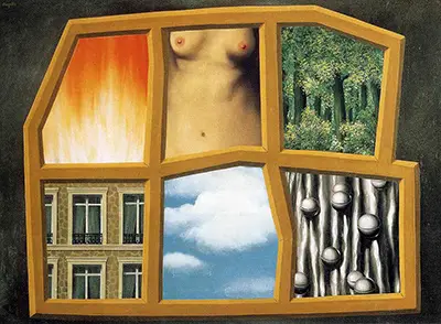Die sechs Elemente (The Six Elements) Rene Magritte